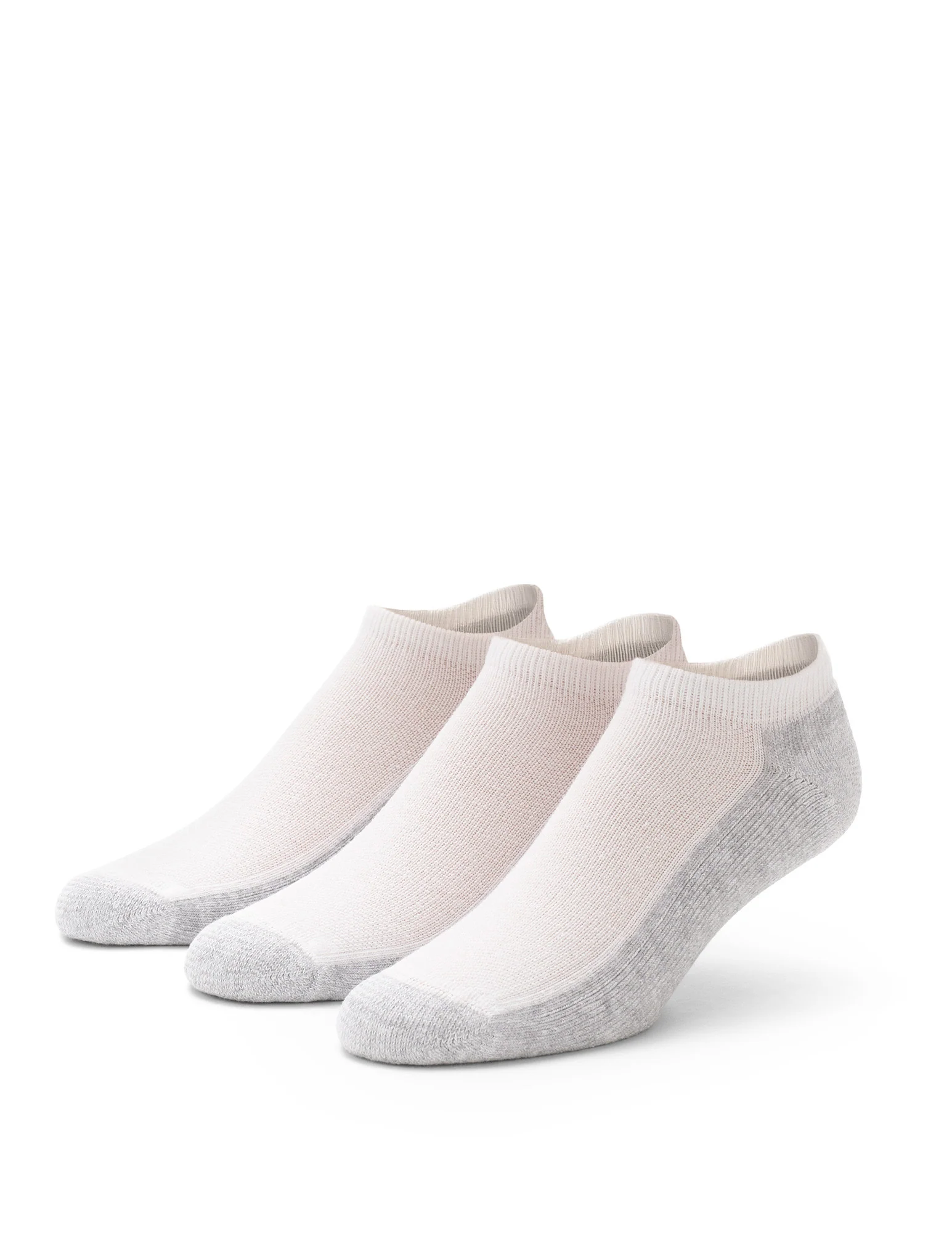 Men's Cushion No Show 3 Pair Pack